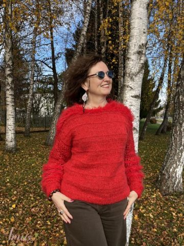 imusau.lt | parduodama Raudonas megztukas